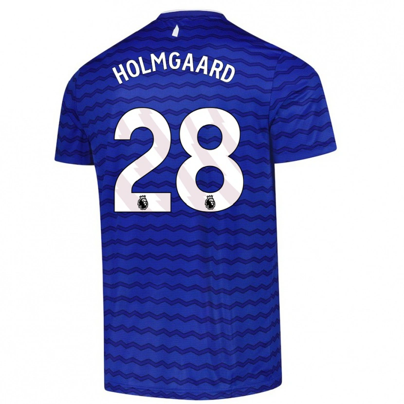Danxen Damen Karen Holmgaard #28 Blau Marineblau Heimtrikot Trikot 2025/26 T-Shirt Österreich