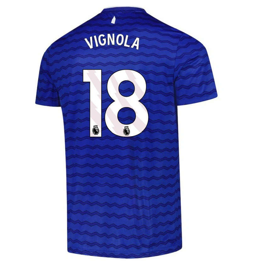 Danxen Damen Ornella Vignola #18 Blau Marineblau Heimtrikot Trikot 2025/26 T-Shirt Österreich