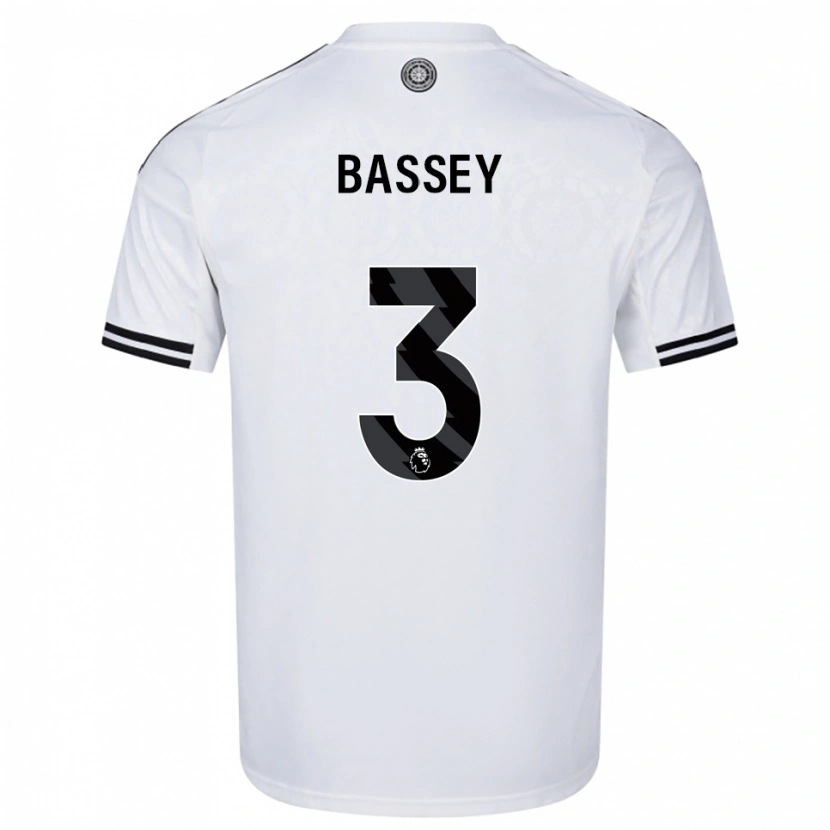 Danxen Damen Calvin Bassey #3 Weiß Schwarz Heimtrikot Trikot 2025/26 T-Shirt Österreich