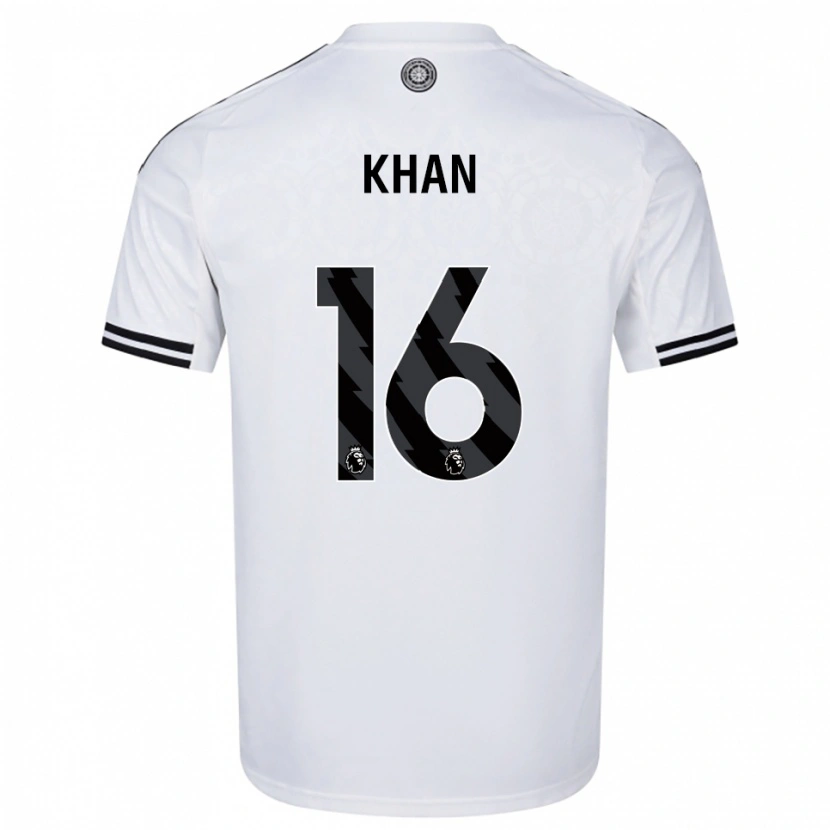 Danxen Damen Ruban Khan #16 Weiß Schwarz Heimtrikot Trikot 2025/26 T-Shirt Österreich