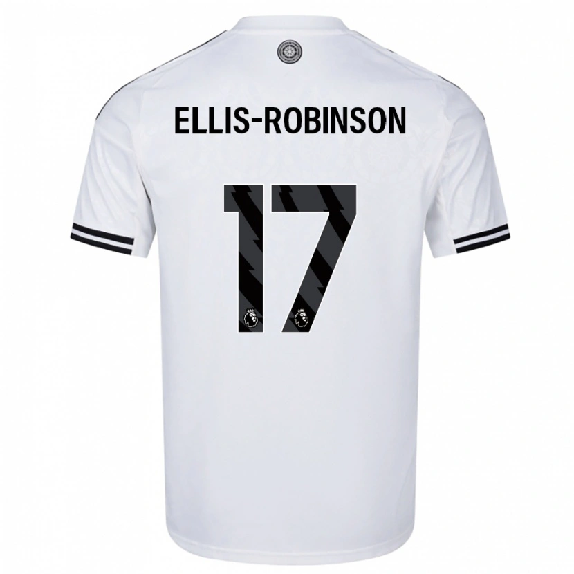 Danxen Damen Eddie Ellis-Robinson #17 Weiß Schwarz Heimtrikot Trikot 2025/26 T-Shirt Österreich