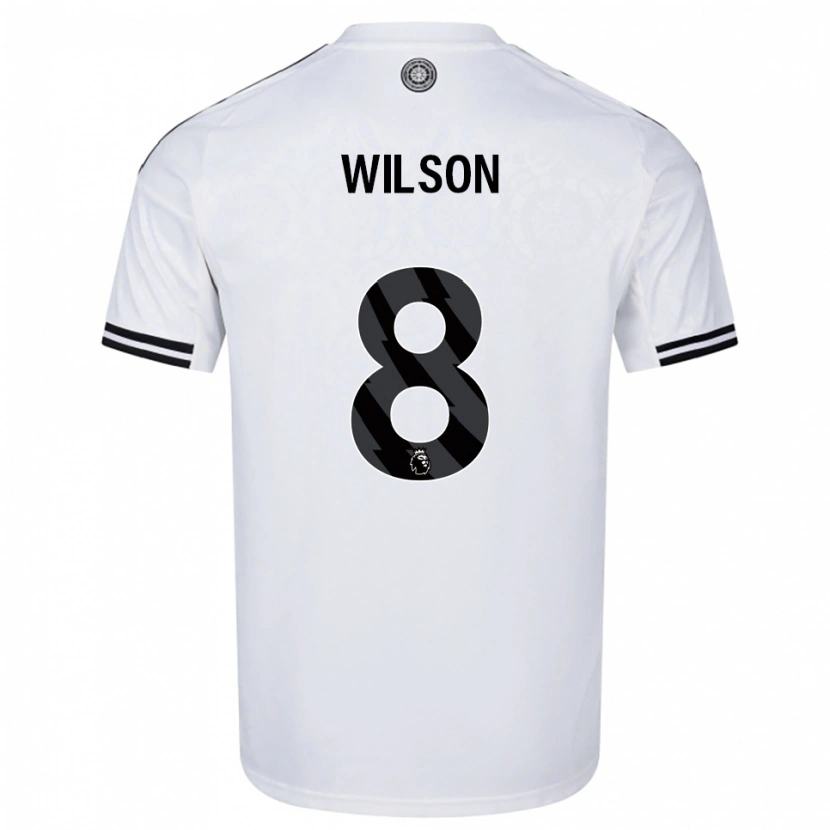 Danxen Damen Harry Wilson #8 Weiß Schwarz Heimtrikot Trikot 2025/26 T-Shirt Österreich