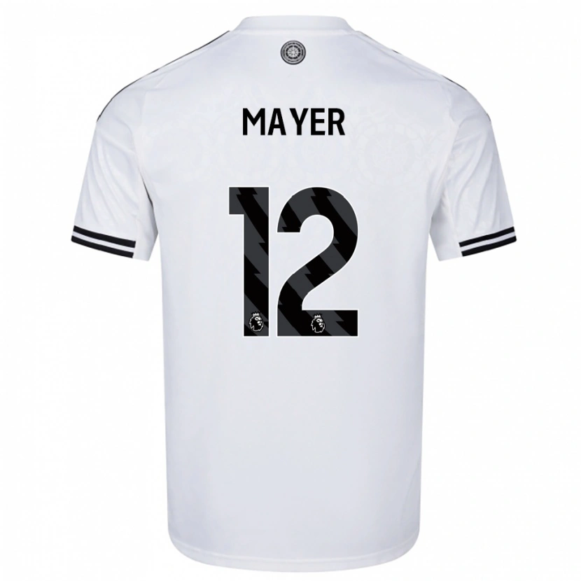 Danxen Damen Oliver Mayer #12 Weiß Schwarz Heimtrikot Trikot 2025/26 T-Shirt Österreich