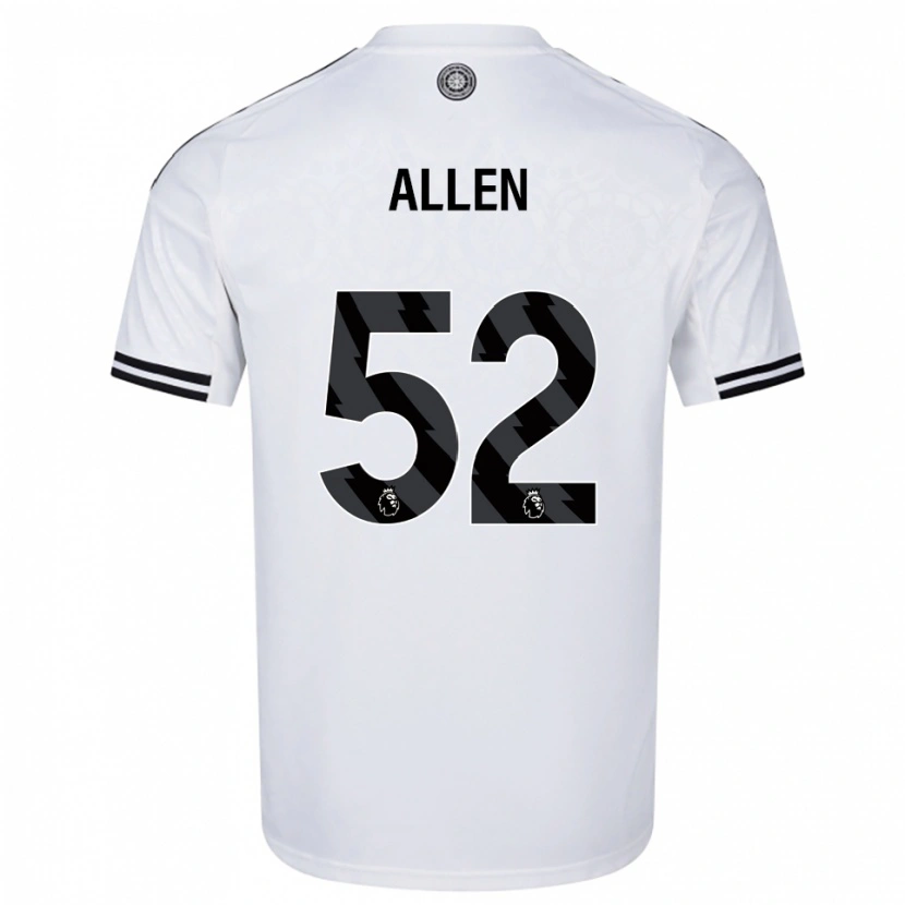 Danxen Damen Michael Allen #52 Weiß Schwarz Heimtrikot Trikot 2025/26 T-Shirt Österreich
