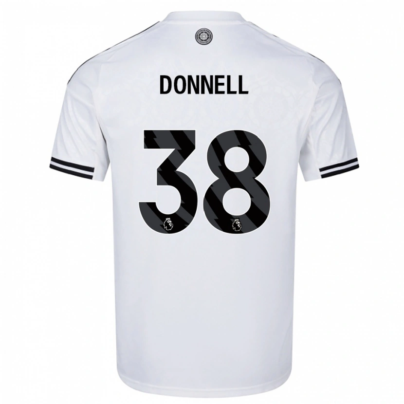 Danxen Damen Chris Donnell #38 Weiß Schwarz Heimtrikot Trikot 2025/26 T-Shirt Österreich