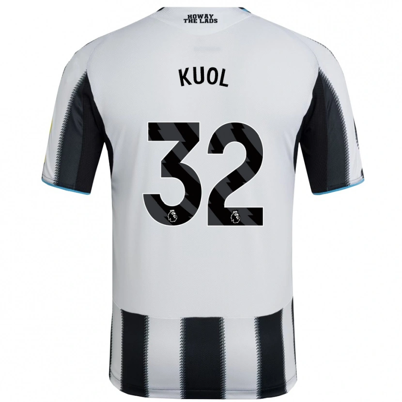 Danxen Damen Garang Kuol #32 Schwarz Weiß Heimtrikot Trikot 2025/26 T-Shirt Österreich
