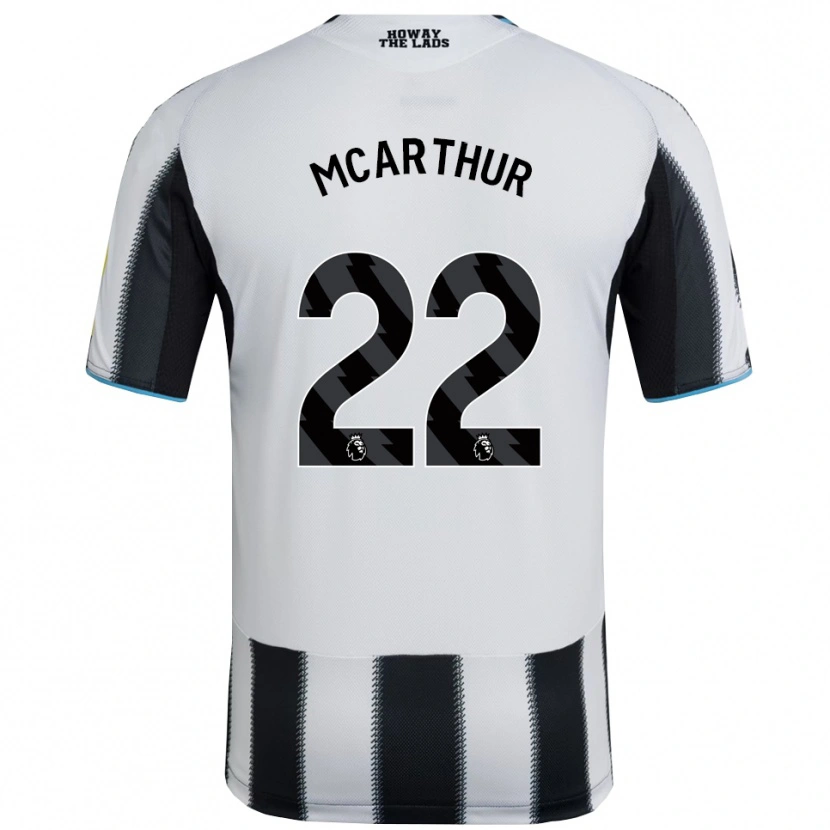 Danxen Damen Charlie Mcarthur #22 Schwarz Weiß Heimtrikot Trikot 2025/26 T-Shirt Österreich
