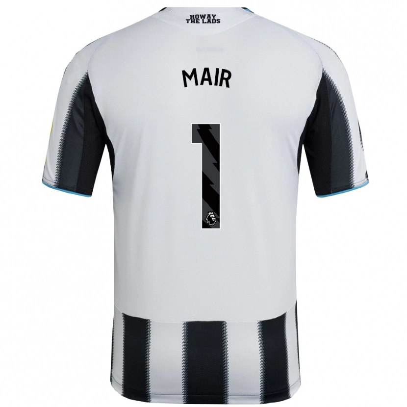 Danxen Damen George Mair #1 Schwarz Weiß Heimtrikot Trikot 2025/26 T-Shirt Österreich