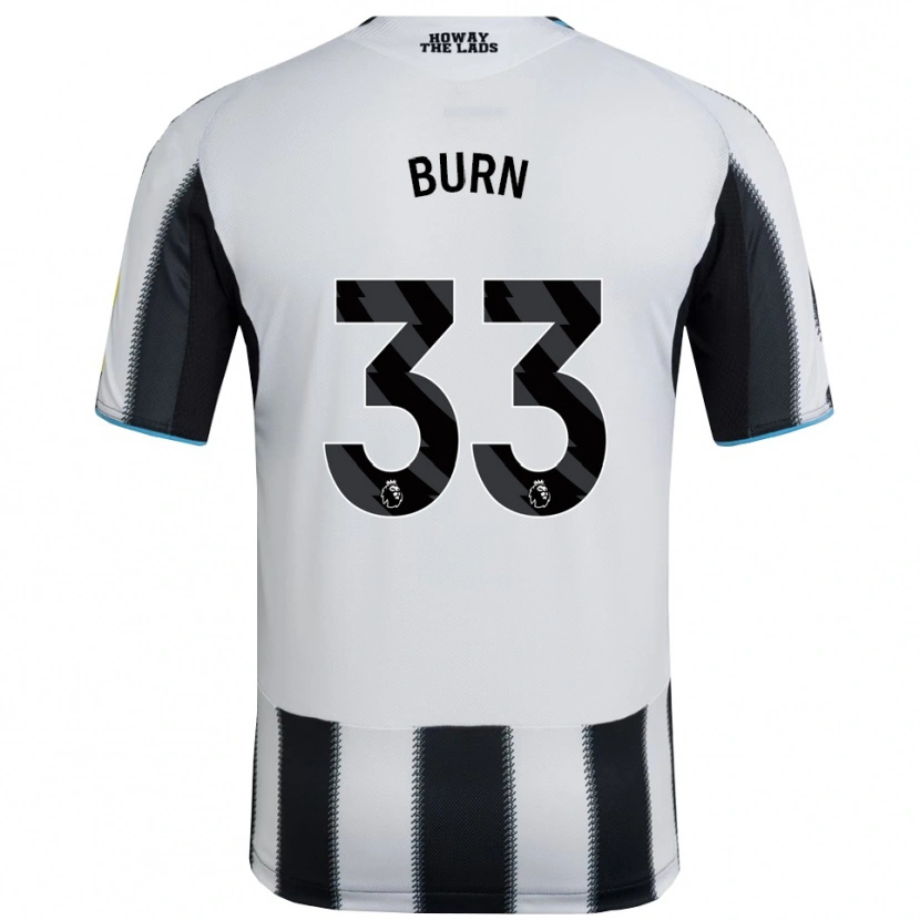 Danxen Damen Dan Burn #33 Schwarz Weiß Heimtrikot Trikot 2025/26 T-Shirt Österreich