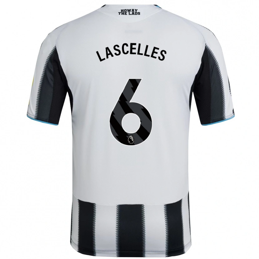 Danxen Damen Jamaal Lascelles #6 Schwarz Weiß Heimtrikot Trikot 2025/26 T-Shirt Österreich