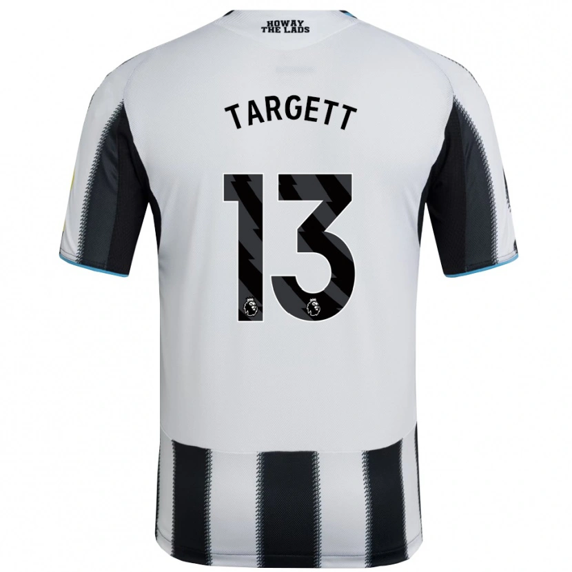 Danxen Damen Matt Targett #13 Schwarz Weiß Heimtrikot Trikot 2025/26 T-Shirt Österreich