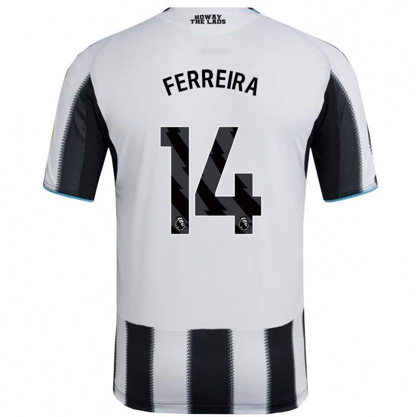 Danxen Damen Matheos Ferreira #14 Schwarz Weiß Heimtrikot Trikot 2025/26 T-Shirt Österreich