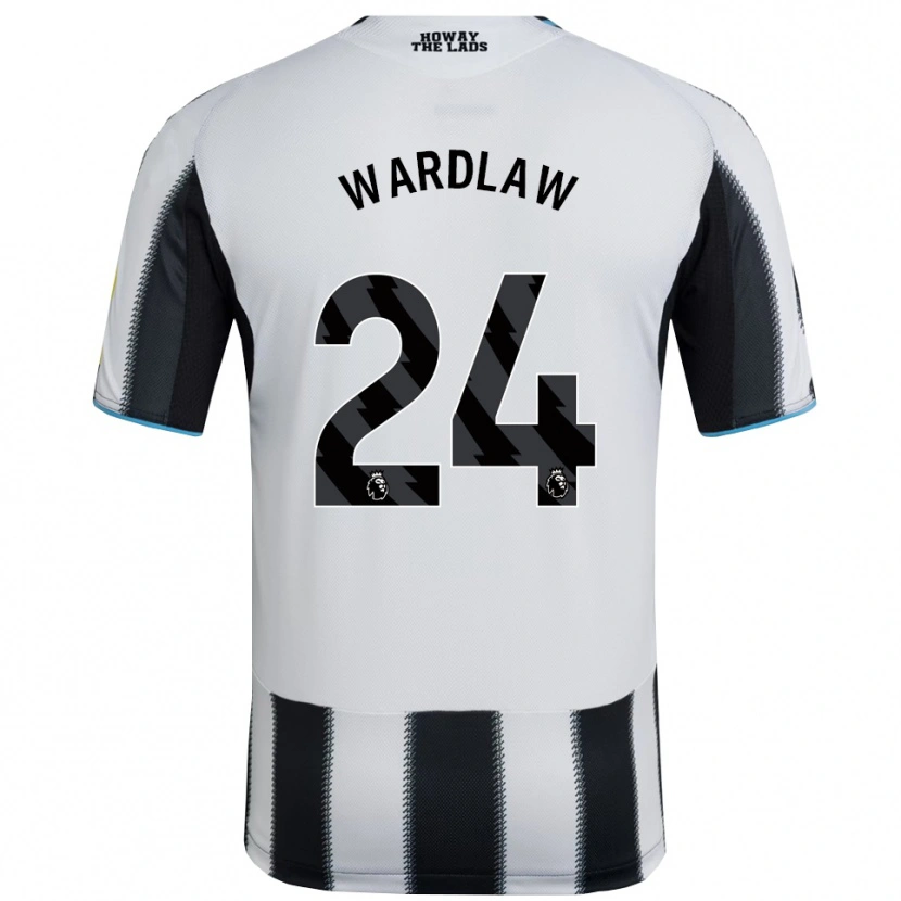 Danxen Damen Charlotte Wardlaw #24 Schwarz Weiß Heimtrikot Trikot 2025/26 T-Shirt Österreich