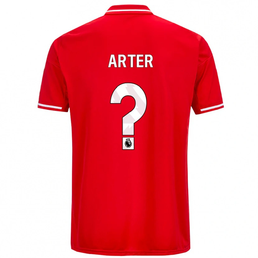 Danxen Damen Harry Arter #0 Rot Weiß Heimtrikot Trikot 2025/26 T-Shirt Österreich