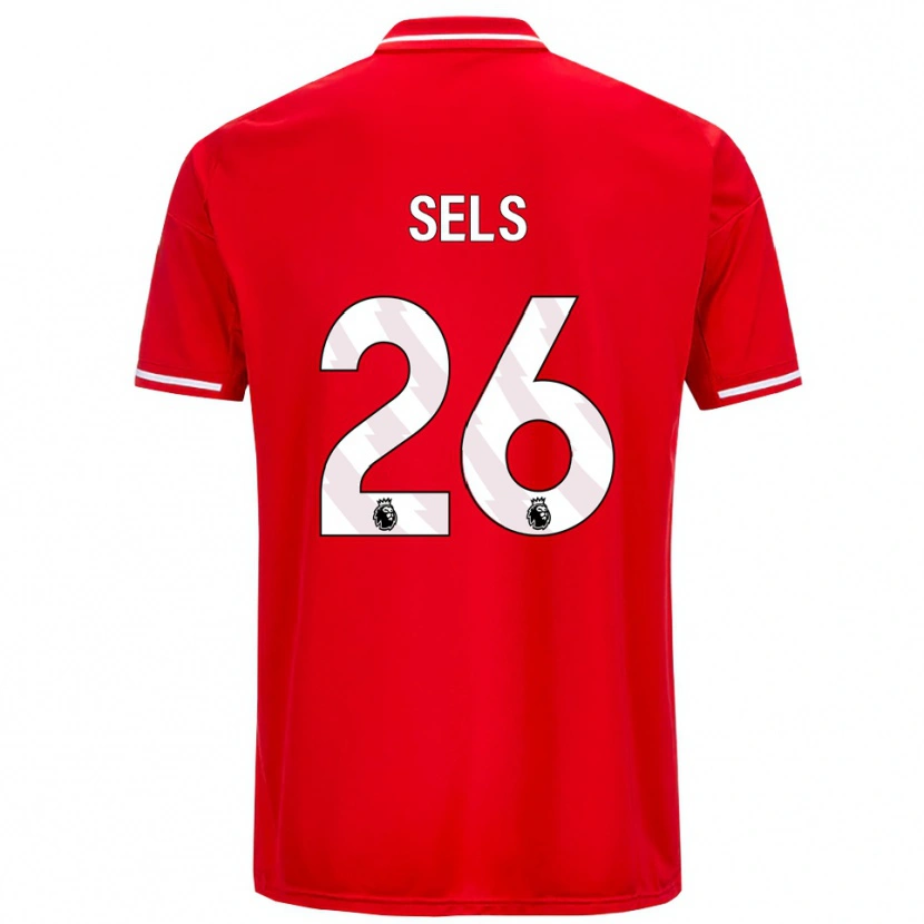 Danxen Damen Matz Sels #26 Rot Weiß Heimtrikot Trikot 2025/26 T-Shirt Österreich