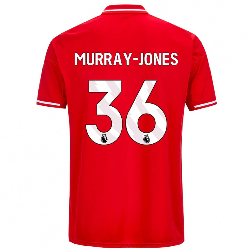 Danxen Damen George Murray-Jones #36 Rot Weiß Heimtrikot Trikot 2025/26 T-Shirt Österreich