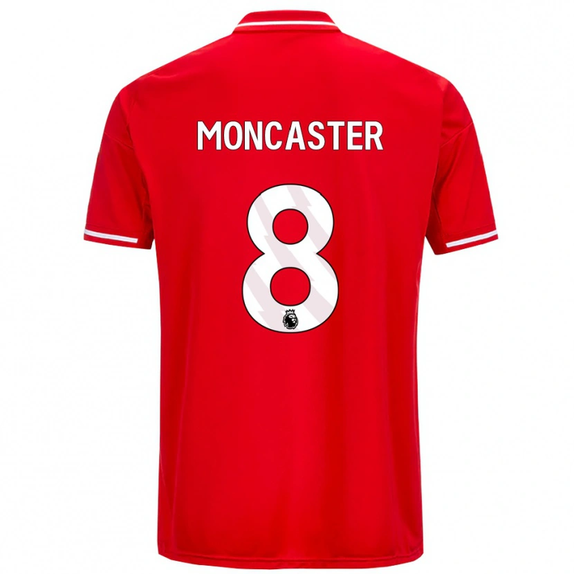Danxen Damen Mai Moncaster #8 Rot Weiß Heimtrikot Trikot 2025/26 T-Shirt Österreich