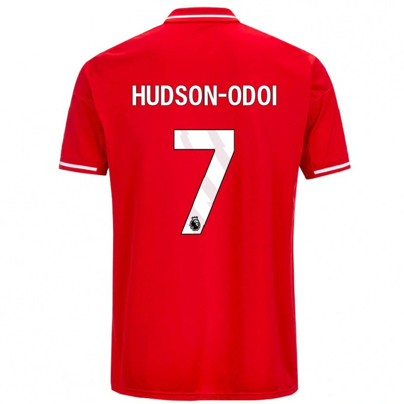 Danxen Damen Callum Hudson-Odoi #7 Rot Weiß Heimtrikot Trikot 2025/26 T-Shirt Österreich