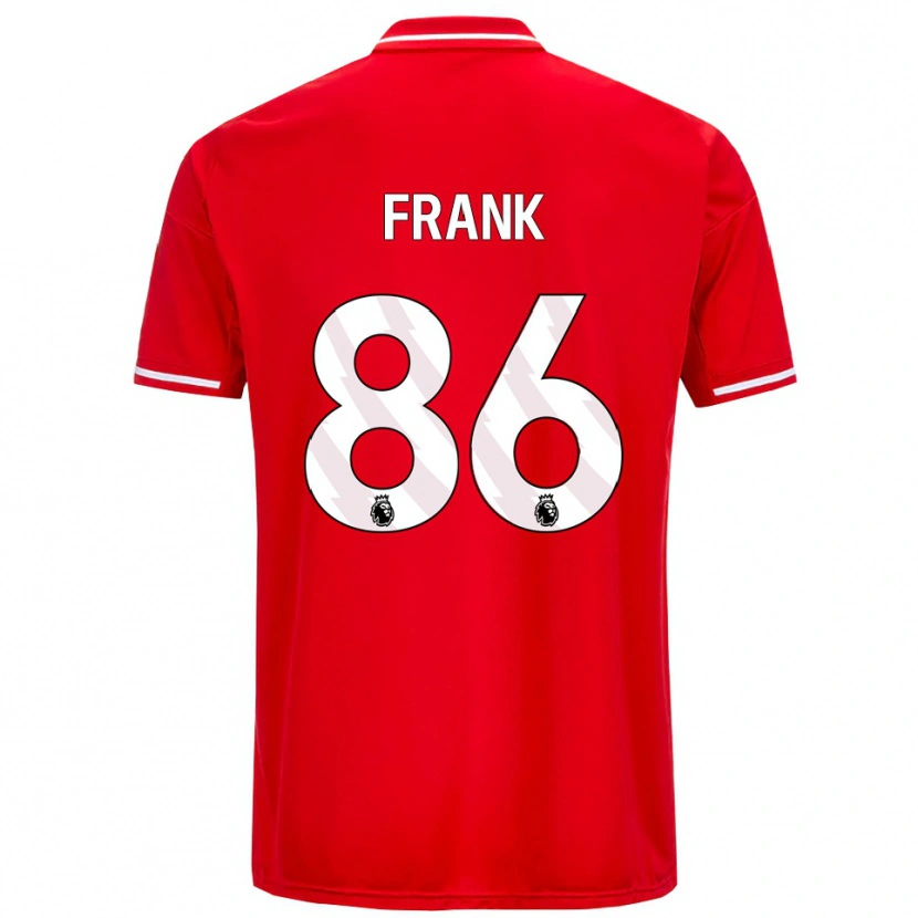 Danxen Damen Frank Djamna #86 Rot Weiß Heimtrikot Trikot 2025/26 T-Shirt Österreich
