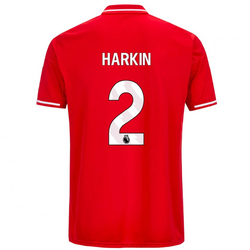 Danxen Damen Lyndsey Harkin #2 Rot Weiß Heimtrikot Trikot 2025/26 T-Shirt Österreich