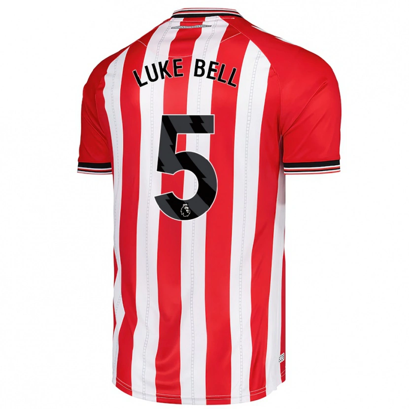 Danxen Damen Luke Bell #5 Rot Weiß Heimtrikot Trikot 2025/26 T-Shirt Österreich