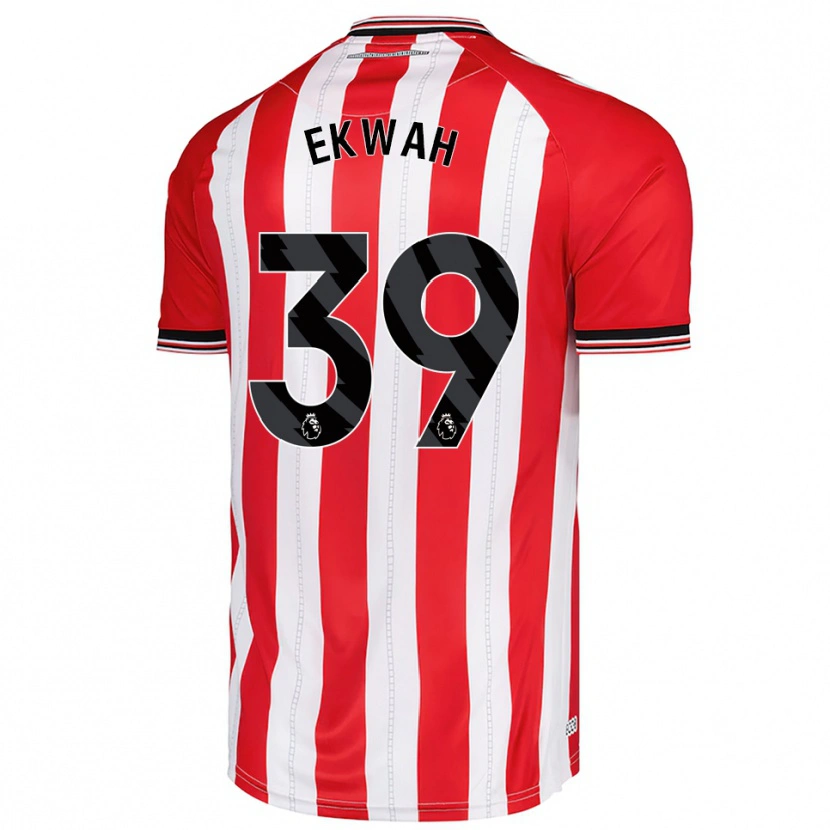 Danxen Damen Pierre Ekwah #39 Rot Weiß Heimtrikot Trikot 2025/26 T-Shirt Österreich
