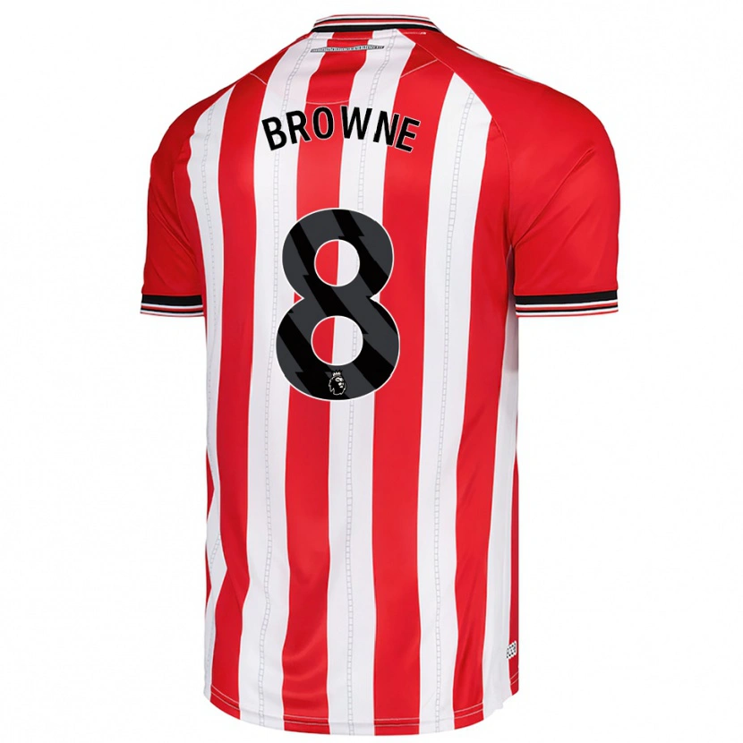 Danxen Damen Alan Browne #8 Rot Weiß Heimtrikot Trikot 2025/26 T-Shirt Österreich