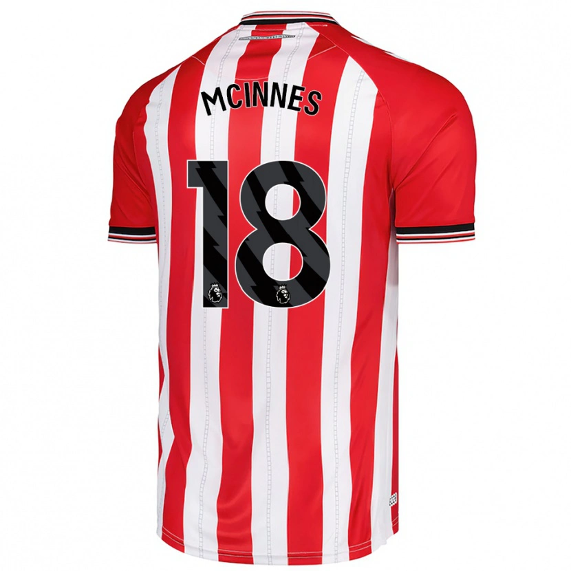 Danxen Damen Libbi Mcinnes #18 Rot Weiß Heimtrikot Trikot 2025/26 T-Shirt Österreich