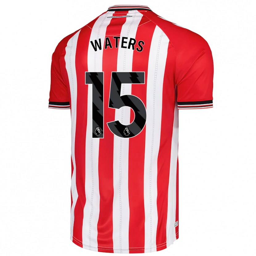 Danxen Damen Jake Waters #15 Rot Weiß Heimtrikot Trikot 2025/26 T-Shirt Österreich
