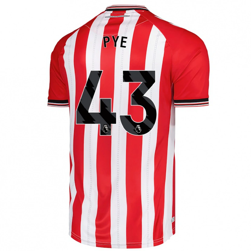 Danxen Damen Connor Pye #43 Rot Weiß Heimtrikot Trikot 2025/26 T-Shirt Österreich