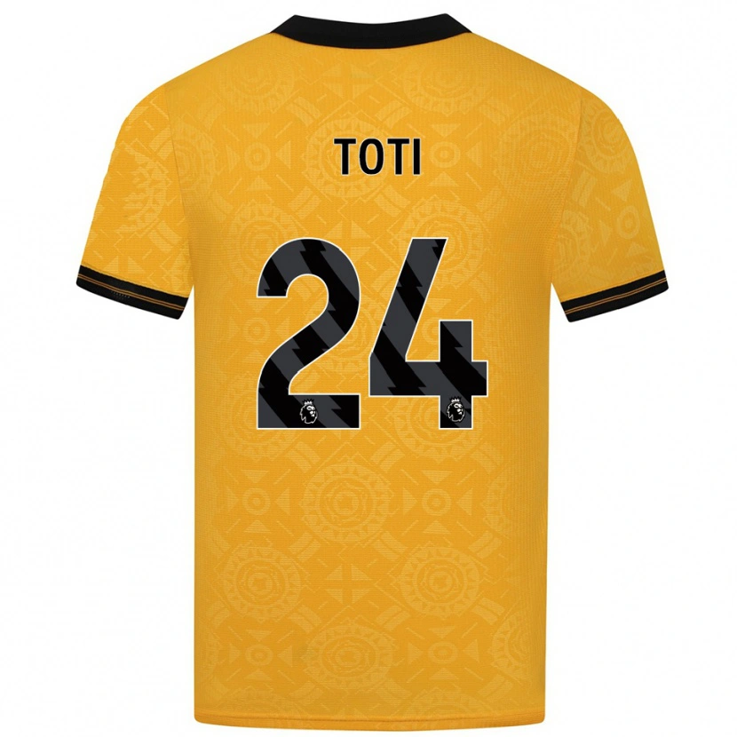 Danxen Damen Toti #24 Gelb Schwarz Heimtrikot Trikot 2025/26 T-Shirt Österreich