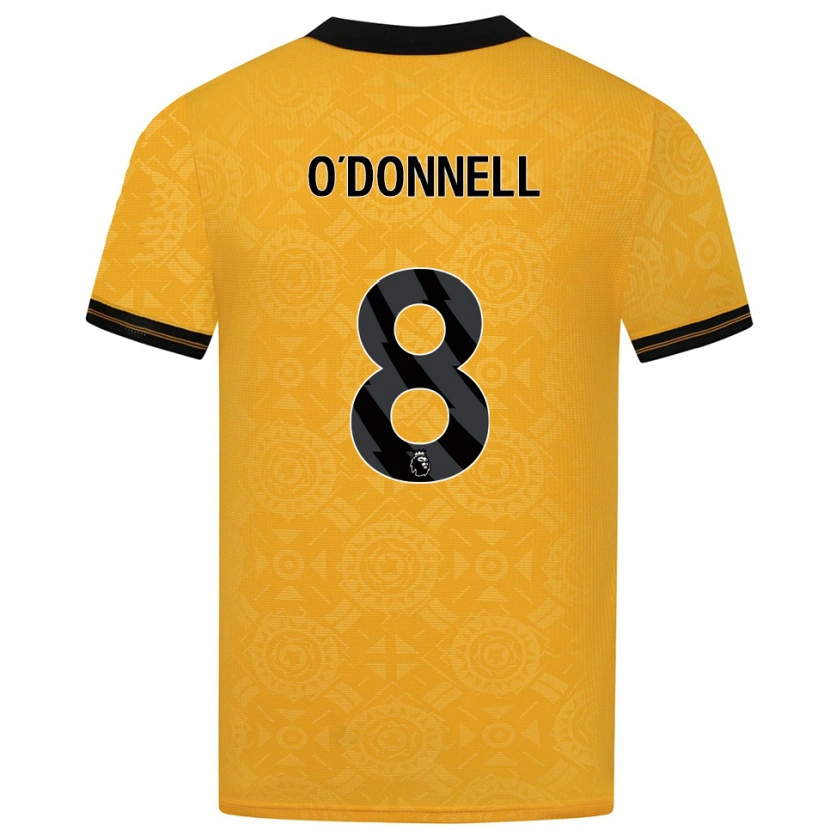 Danxen Damen Luke O'donnell #8 Gelb Schwarz Heimtrikot Trikot 2025/26 T-Shirt Österreich