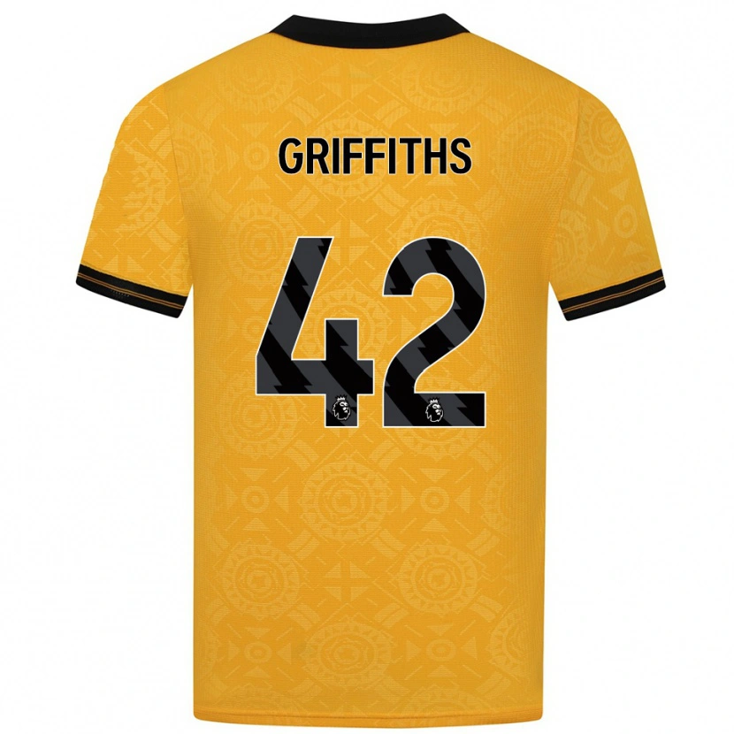 Danxen Damen Harvey Griffiths #42 Gelb Schwarz Heimtrikot Trikot 2025/26 T-Shirt Österreich