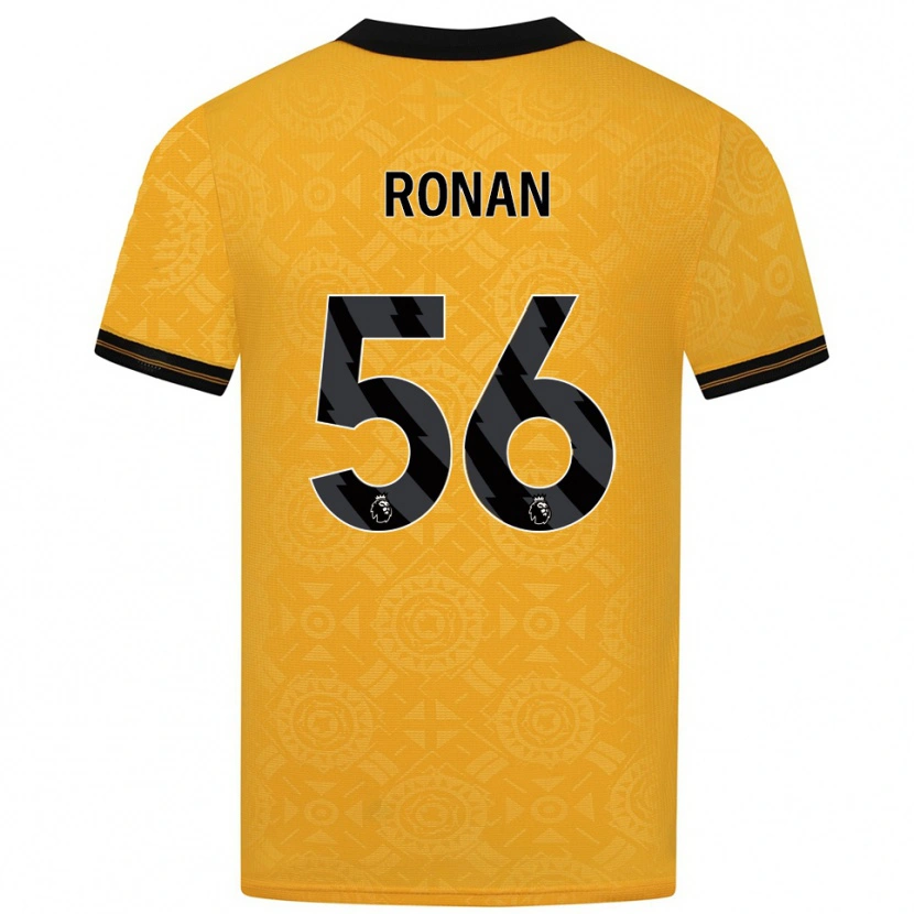 Danxen Damen Connor Ronan #56 Gelb Schwarz Heimtrikot Trikot 2025/26 T-Shirt Österreich