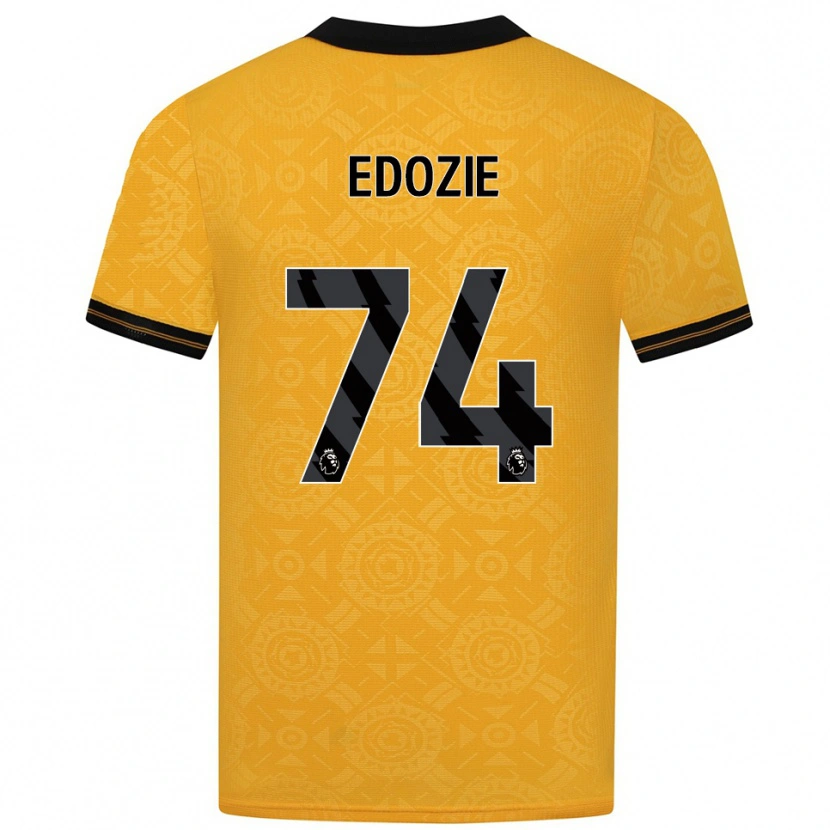 Danxen Damen Tom Edozie #74 Gelb Schwarz Heimtrikot Trikot 2025/26 T-Shirt Österreich