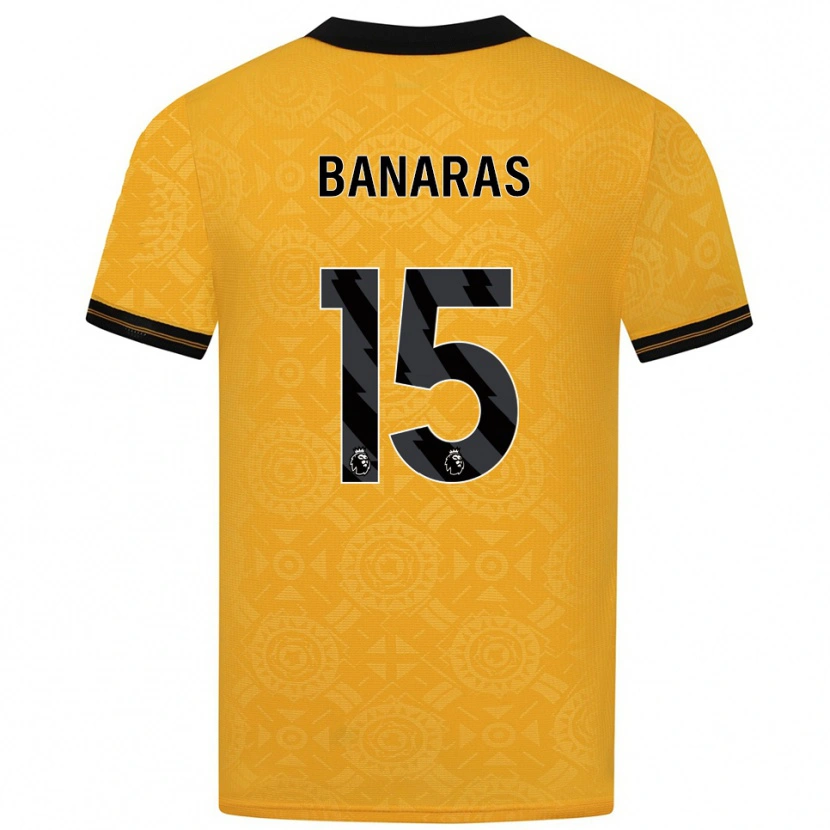 Danxen Damen Layla Banaras #15 Gelb Schwarz Heimtrikot Trikot 2025/26 T-Shirt Österreich