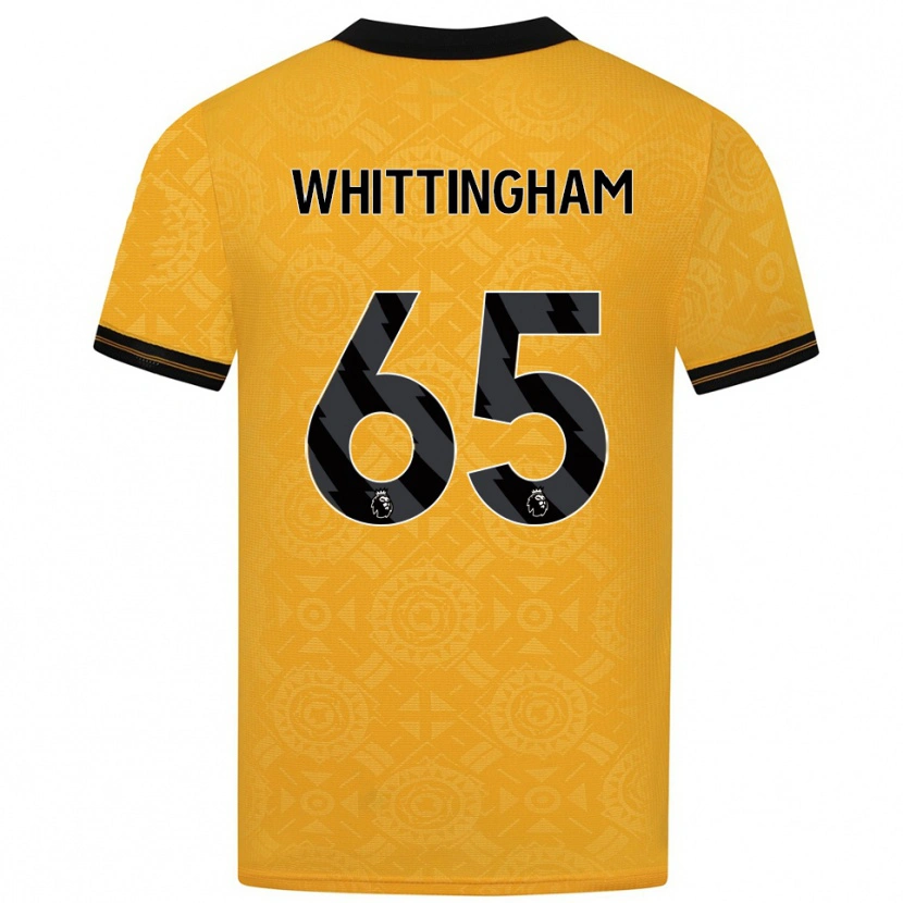 Danxen Damen Matthew Whittingham #65 Gelb Schwarz Heimtrikot Trikot 2025/26 T-Shirt Österreich