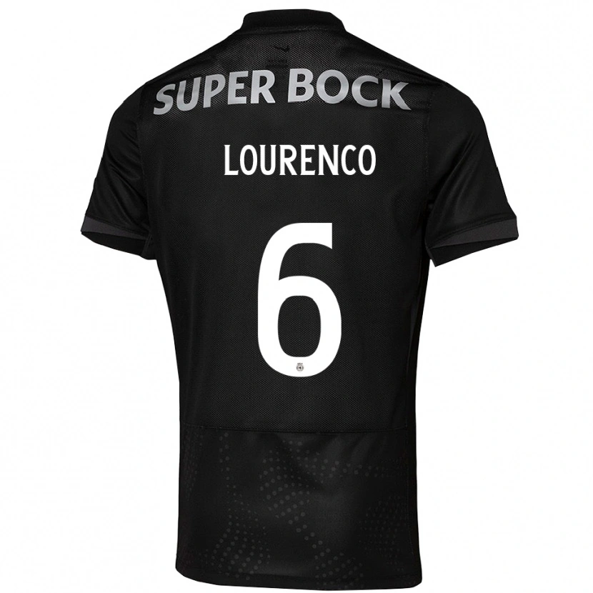 Danxen Damen Bruna Lourenço Urbano Costa #6 Schwarz Weiß Auswärtstrikot Trikot 2025/26 T-Shirt Österreich