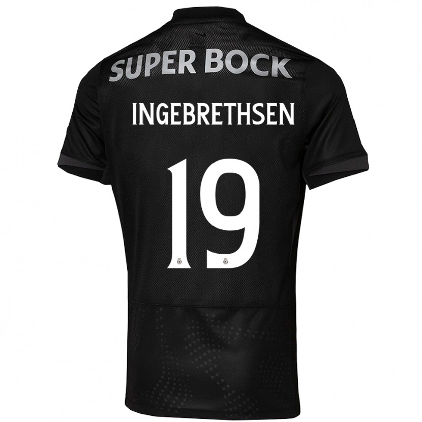 Danxen Damen Erik Ingebrethsen #19 Schwarz Weiß Auswärtstrikot Trikot 2025/26 T-Shirt Österreich