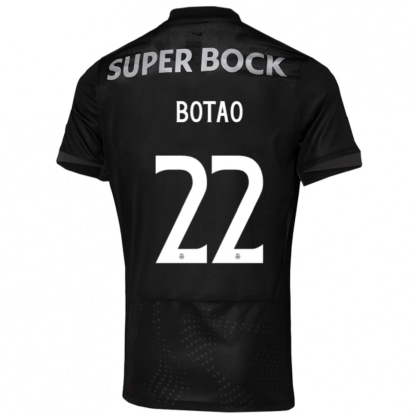 Danxen Damen Martim Botão #22 Schwarz Weiß Auswärtstrikot Trikot 2025/26 T-Shirt Österreich