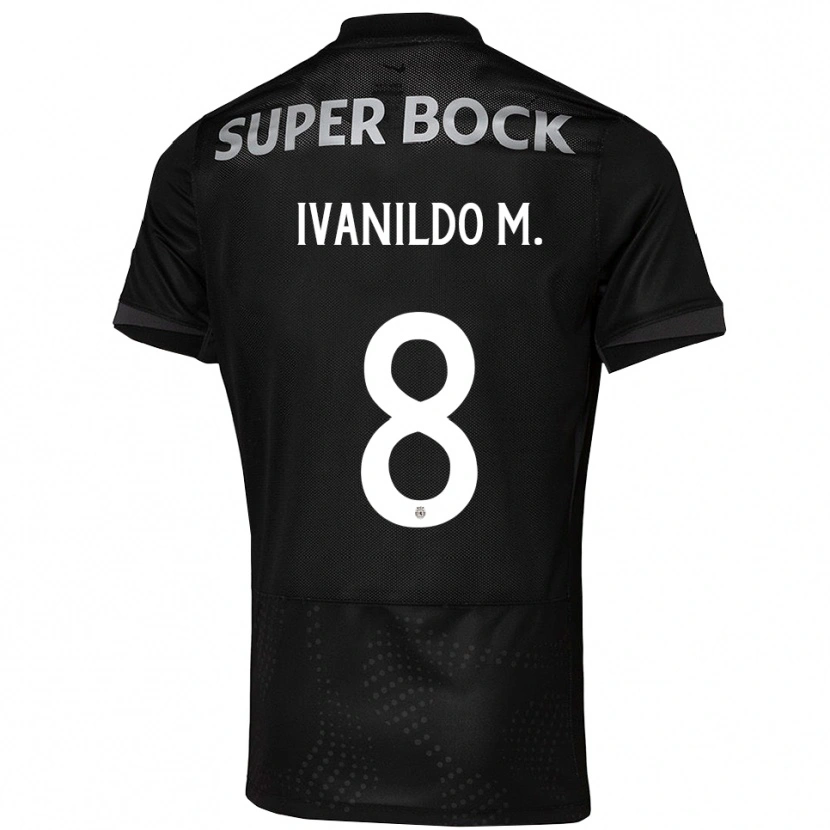 Danxen Damen Ivanildo #8 Schwarz Weiß Auswärtstrikot Trikot 2025/26 T-Shirt Österreich