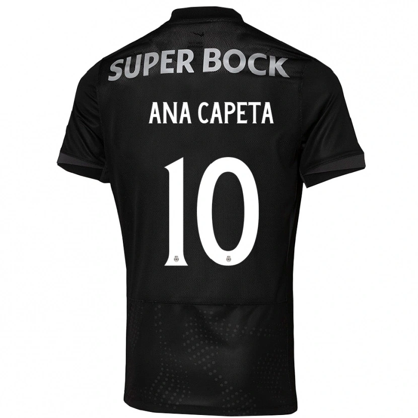 Danxen Damen Ana Capeta #10 Schwarz Weiß Auswärtstrikot Trikot 2025/26 T-Shirt Österreich