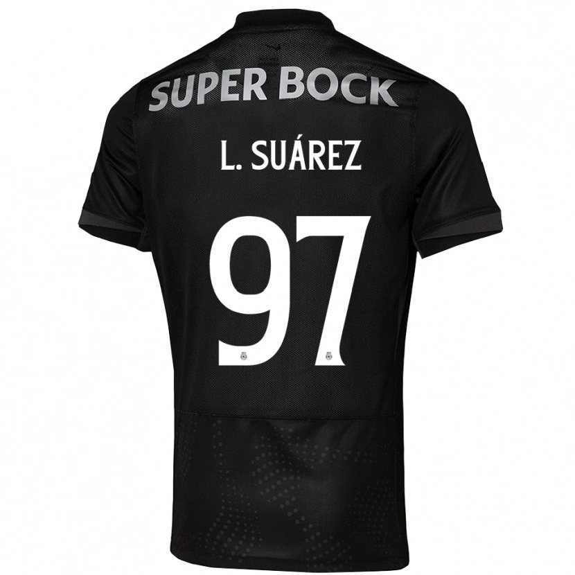 Danxen Damen Luis Suárez #97 Schwarz Weiß Auswärtstrikot Trikot 2025/26 T-Shirt Österreich
