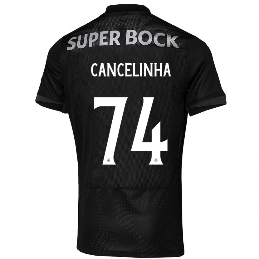 Danxen Damen Érica Cancelinha #74 Schwarz Weiß Auswärtstrikot Trikot 2025/26 T-Shirt Österreich