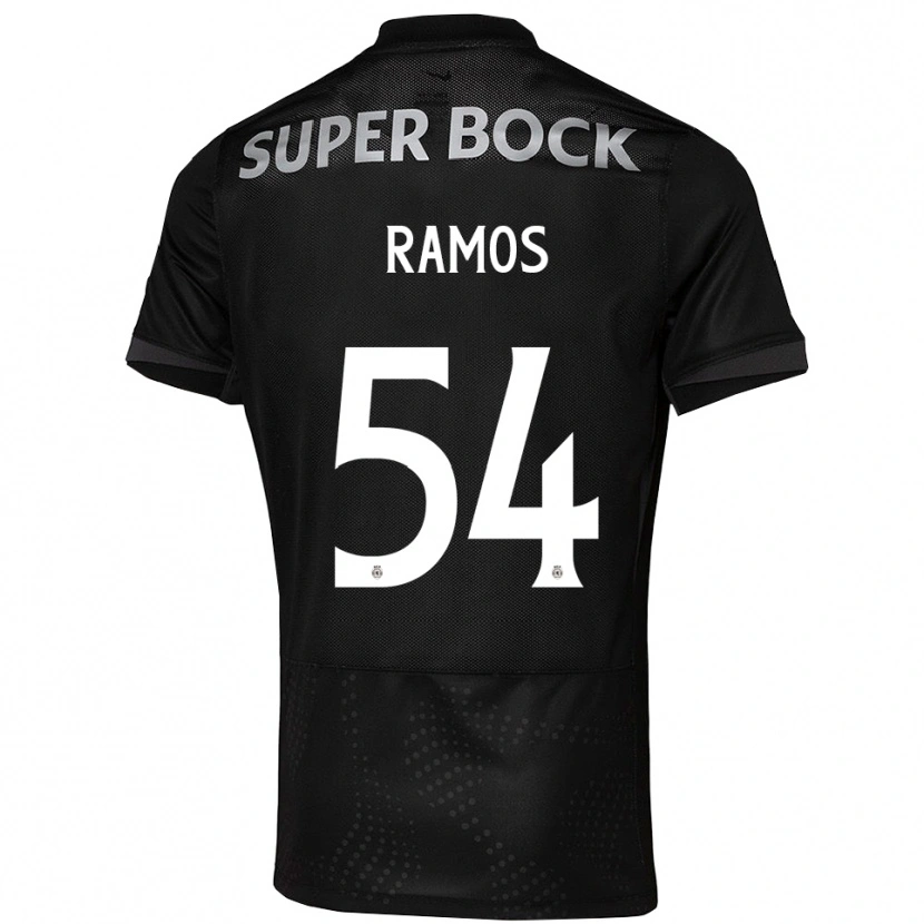Danxen Damen Bruno Ramos #54 Schwarz Weiß Auswärtstrikot Trikot 2025/26 T-Shirt Österreich