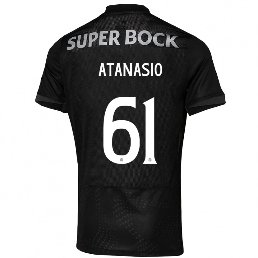 Danxen Damen Atanásio #61 Schwarz Weiß Auswärtstrikot Trikot 2025/26 T-Shirt Österreich