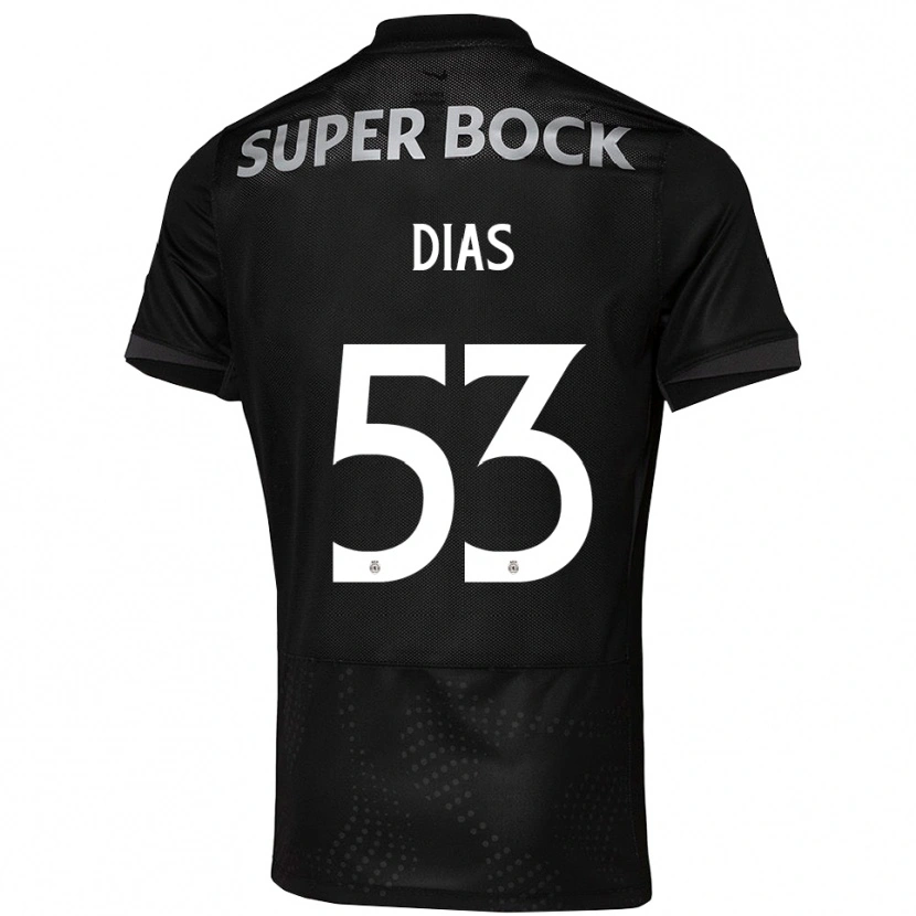 Danxen Damen Rodrigo Dias #53 Schwarz Weiß Auswärtstrikot Trikot 2025/26 T-Shirt Österreich
