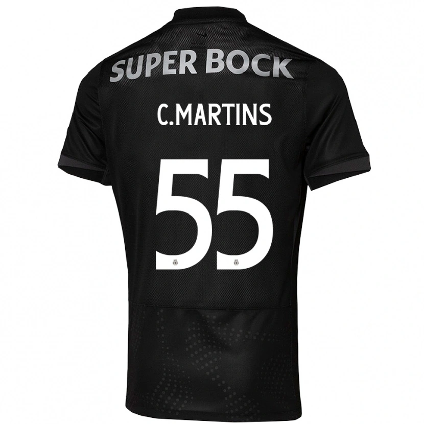 Danxen Damen Carolina Martins #55 Schwarz Weiß Auswärtstrikot Trikot 2025/26 T-Shirt Österreich