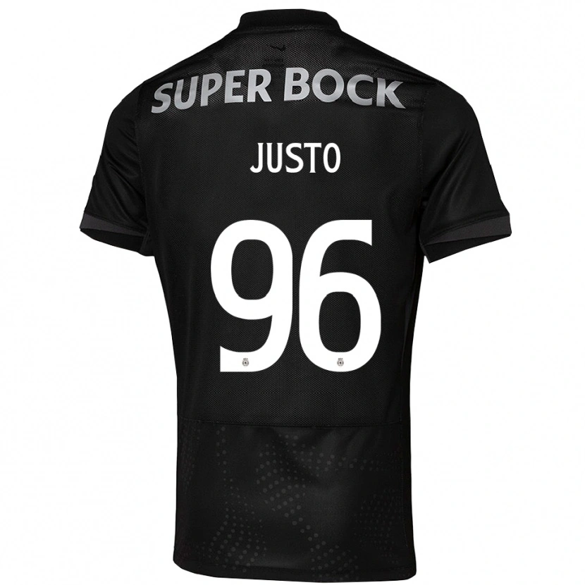 Danxen Damen Samuel Justo #96 Schwarz Weiß Auswärtstrikot Trikot 2025/26 T-Shirt Österreich