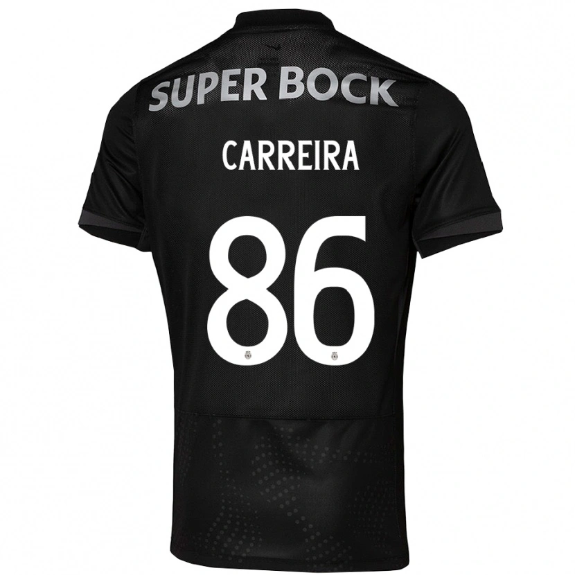 Danxen Damen Eva Carreira #86 Schwarz Weiß Auswärtstrikot Trikot 2025/26 T-Shirt Österreich
